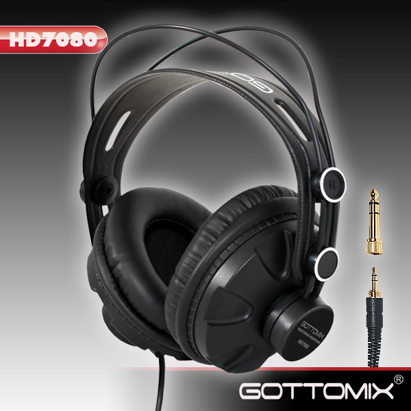 Gottomix HD7080 headphones fully enclosed listening headphones (sound quality beyond k77 headphones)