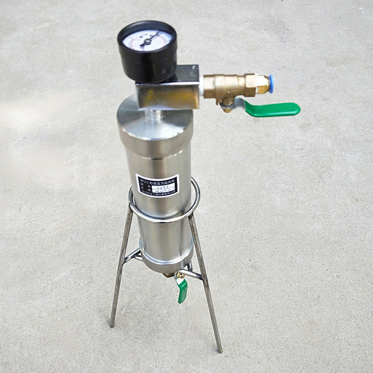 HSYJ-3 砂浆压力泌水仪 混凝土泌水测定仪压力泌水试验容器 品质