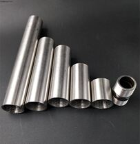 Stainless steel extended welding inner wire straight 2 minutes 3 minutes 4 minutes 6 minutes 1 inch extended internal thread 100 long processing