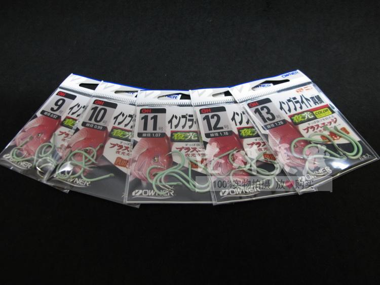 Japanese original fashion OWNER Eunaiso fishing sea fishing for fluorescent light snapper with barb large matter crochet hook number-Taobao