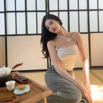 nicky design sense butterfly tube top sling top womens 2022 summer short style outerwear wrapped chest sexy tights