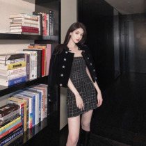 nicky5 50% off Wannian c-bit custom gentle wind spring and autumn tube top bag hip temperament dress little black dress sexy