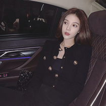 nicky texture bar heavy industry sweater cardigan thin small fragrant wind short coat women Spring and Autumn leisure popular wild