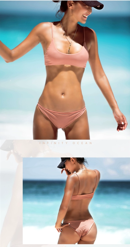 INFINITY OCEAN rose gouache bikini 2020 mới lãng mạn trong bộ đồ bơi lặn lướt sóng sexy phụ nữ - Bikinis