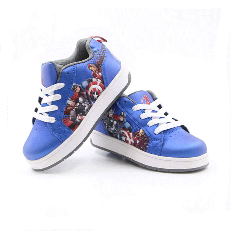 New ultra-light heelys for boys and girls and children with wheeled walking ultra-light two-wheeled princess four-season walking shoes