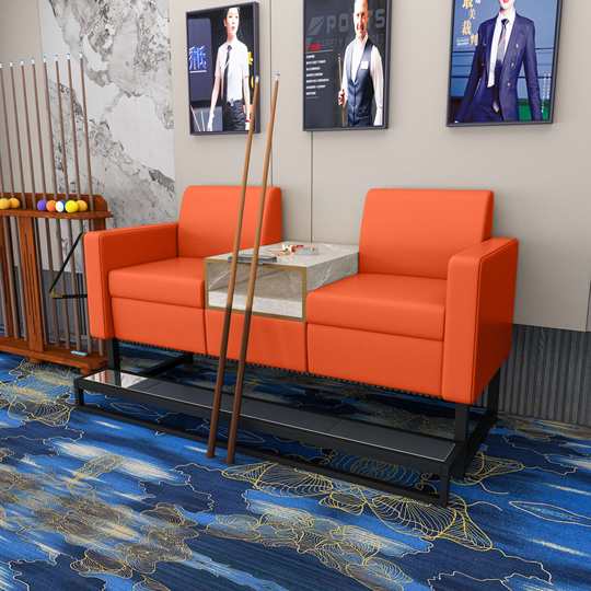 Billiard Table and Chairs, Billiard Sofa Chair, Light Luxury High-End Billiard Hall Viewing Chair, Competition-Specific Viewing Booth, Leisure Chair