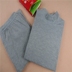 Thu quần mens vòng cổ bông áo len trẻ mens đồ lót ấm mỏng phù hợp với màu mỏng. 