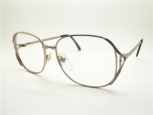 Monture de lunettes en argent à grande monture, série d'exportation, coin de mantisse fleur, type leader, monture de lunettes pour femmes presbytes et myopie