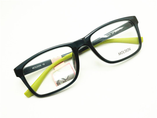 Agente auténtico con monturas de gafas ultraligeras de moda para hombres y mujeres MOLSION MJ6008 J09 antifalsificación