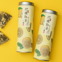 (Buy 1 Hair 2) lemon black tea triangle tea bag flower fruit tea cold tea fruit tea Fruit Tea Tea Tea Tea Tea Bag Tea
