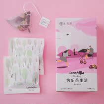 Lan Shijia Rose Black Tea Tea Bag Herbal Tea Triangle Tea Bag Tea Rose Tea Combination Cold Tea 15 Bags