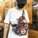 Сумка через плечо, нагрудная сумка для мальчиков, портативная сумка на одно плечо, подходит для подростков