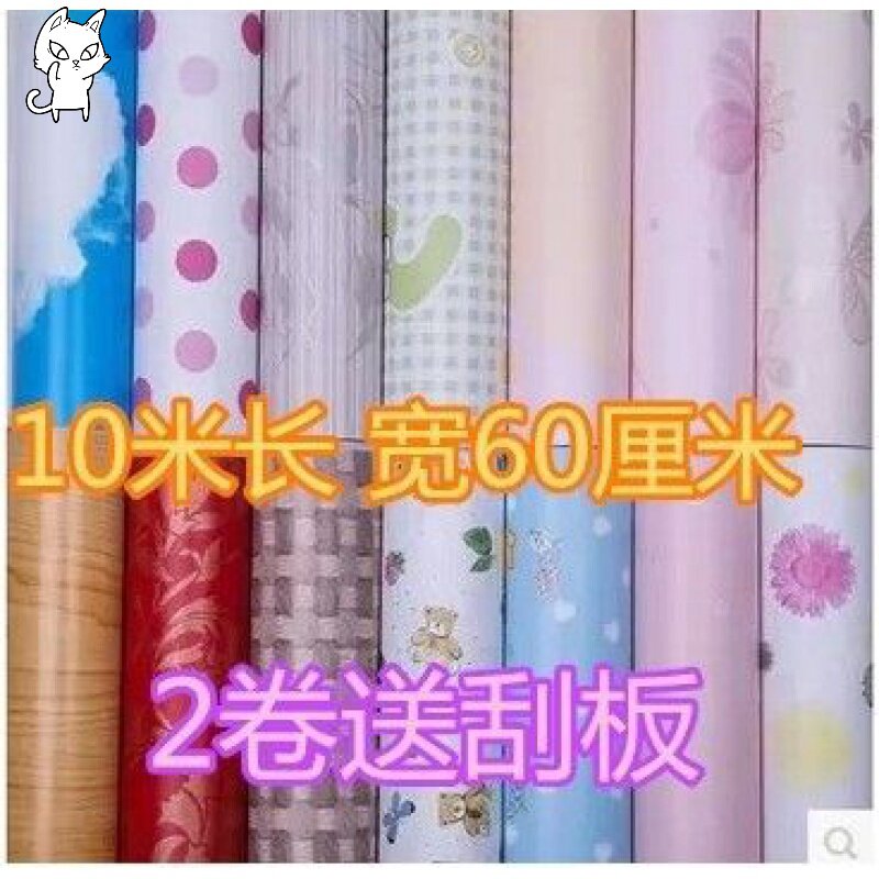 Background wall Personality simple hair shop friction-resistant home wallpaper wallpaper Dessert shop self-adhesive paper wallpaper Mural