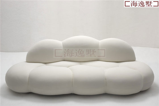 Simple modern designer fabric sofa Nordic cloud creative small apartment fully decorated sales office sofa new style