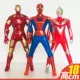 Три -частная группа (Steel+Spider -Man+Ultraman)