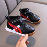 Высокая зимняя флисовая детская спортивная обувь для мальчиков, 2020, популярно в интернете, в корейском стиле