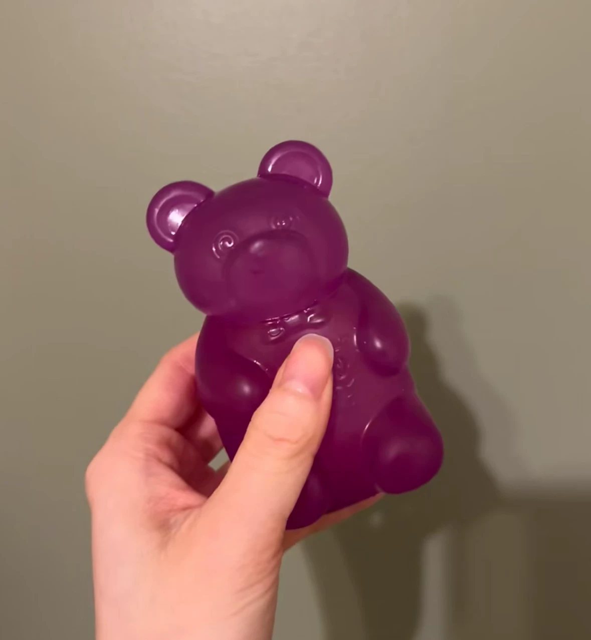 Needoh американский Maltose Ледяной кубик Водяной drop Bear защелкнуть подлинный синий розовый фиолетовый Рози одно давление шар снег