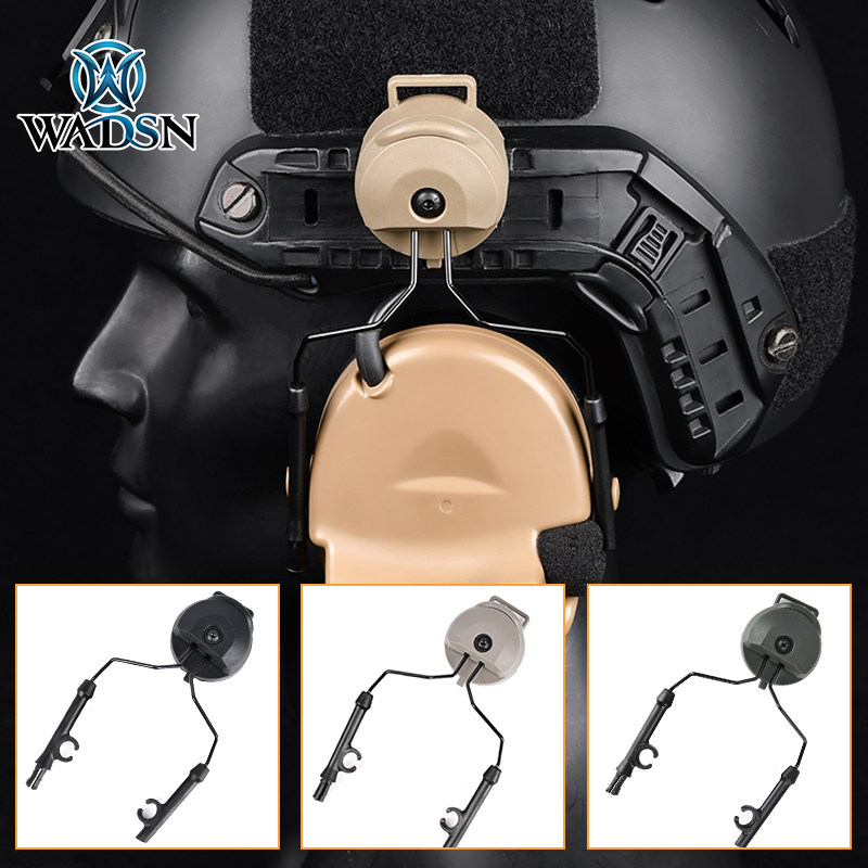 WADSN Vodson new C2 C2 C3 C4 C4 Tactical headphones FAST Safety Helmet Retrofit Swivel Bracket External accessories