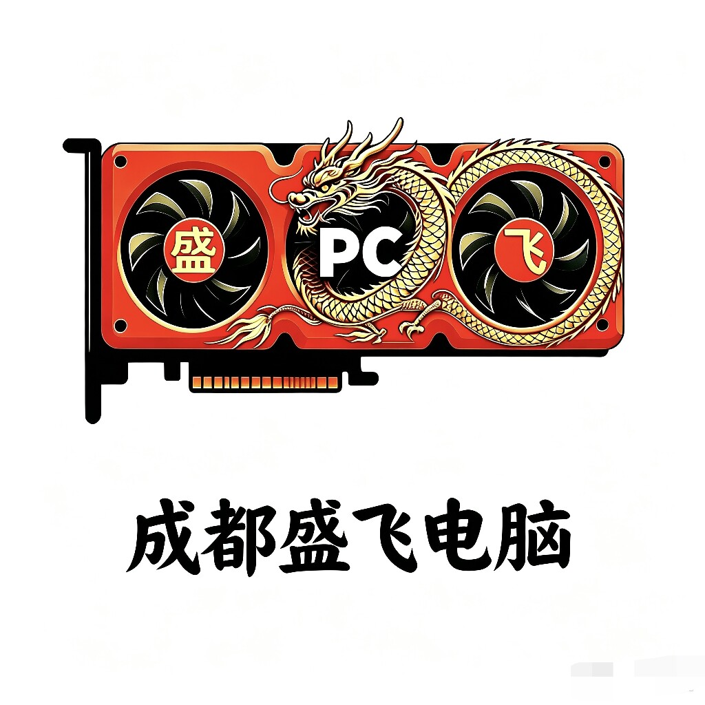 成都盛飞电脑的LOGO
