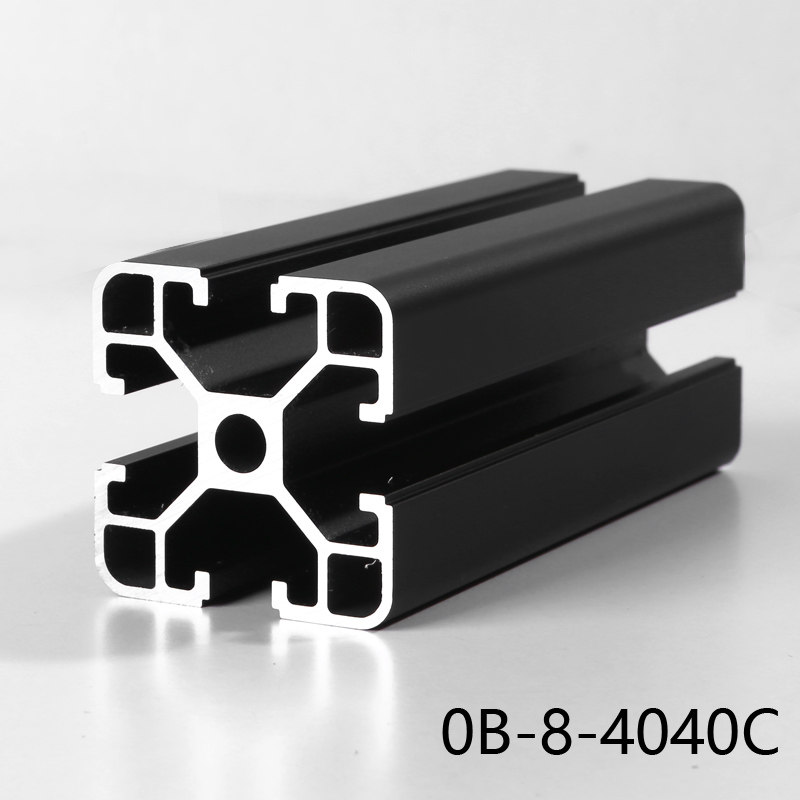 Industrial aluminum extrusion material 4040 aluminum alloy fish tank shelf profile table frame processing angle aluminum 4040L square aluminum