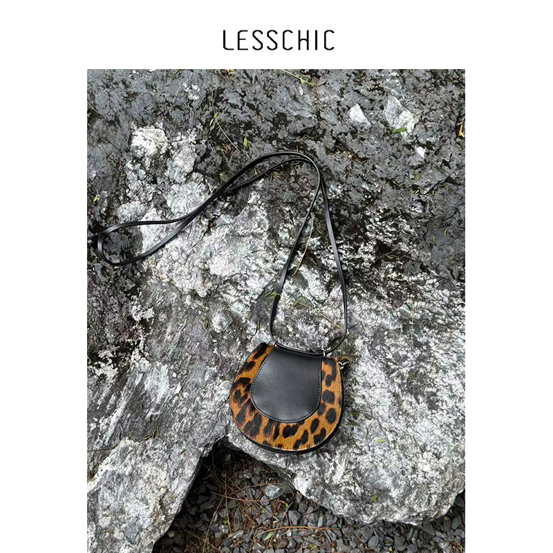 Lesschic【Leopard Print Shell Coin Purse】Cowhide/Leather Lining Sheepskin Coin Purse Lesschic【Leopard Print Shell Coin Purse】Cowhide/Leather Lining Sheepskin Coin Purse