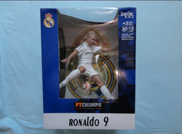 Grano retired from Real Madrid FT CHAMPS football man Puppet 9 Ronaldo (12 inch) gift-Taobao