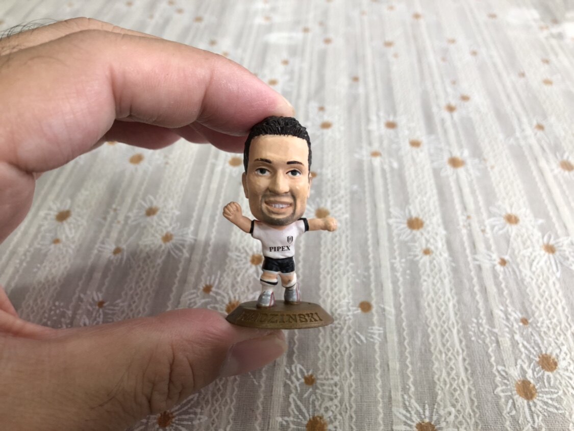 Corinthian Microstars Fulham Razinsky Football Doll Dude Gold 4365