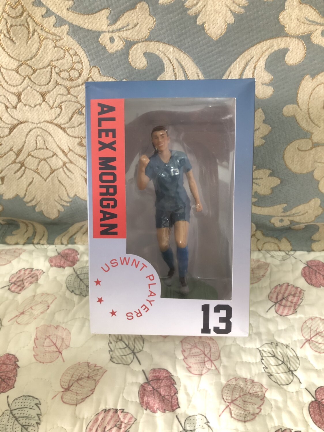 U.S. Women's National Team No. 13 Morgan Football Doll Doll Model (Gift)