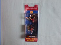 Barcelona FT CHAMPS football doll 3 inch double version (Romacos Jr.) gift