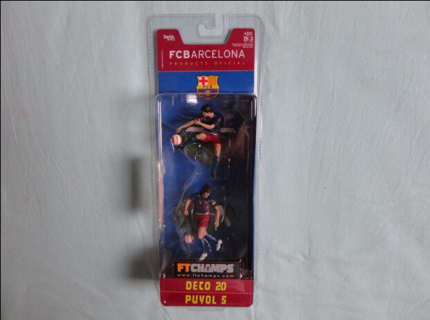 Barcelona FT CHAMPS Football Doll 3 Inch Double Edition (Pujol Decaux)