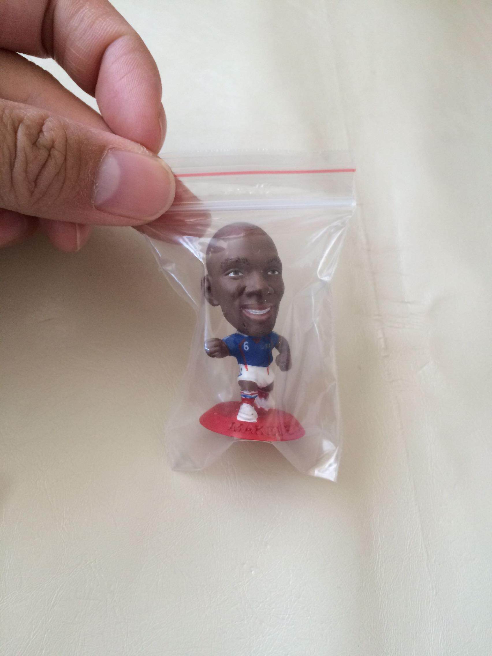 Corinthian Microstars French Makelele doll doll doll MC5471 red base