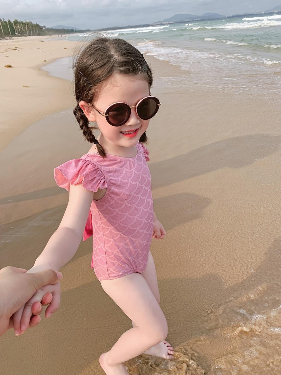 [USD 28.97] Pudding Haru 2022 New Kids Summer Girls Western Style One