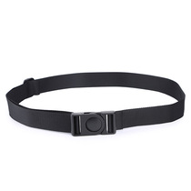7019 * Black round buckle elastic waistband can be adjusted freely wear-resistant webbing separate 242454281