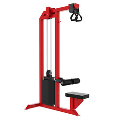 High Pull-Down Comprehensive Training Equipment, Commercial Gym-Specific Multi-Functional Rowing Back Muscle Strength Equipment