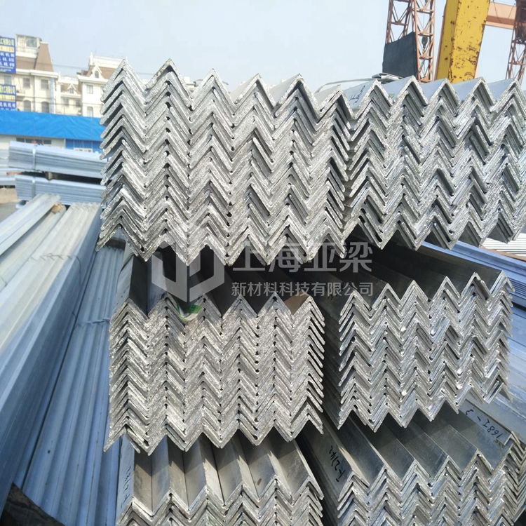 Low-alloy hot-dip zinc angle iron Q345 high-strength angle iron 80 * 8100 * 10120 * 12 national standard triangular steel