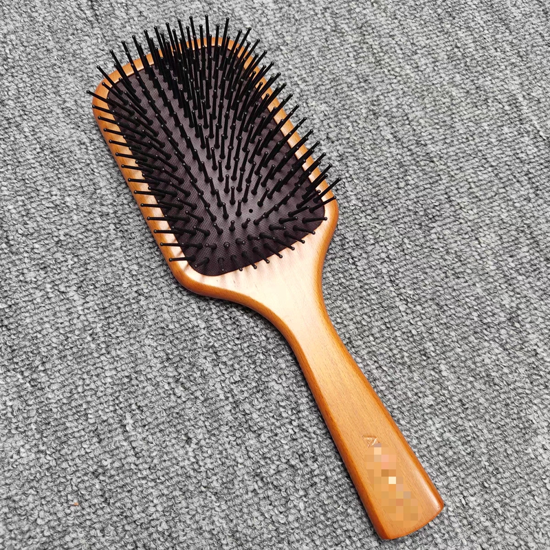 Foreign Trade Surplus Air Cushion Comb for Women, Specifically for Long Hair, Stimulates Scalp Meridians, Reduces Static Electricity, Portable Airbag Wooden Comb