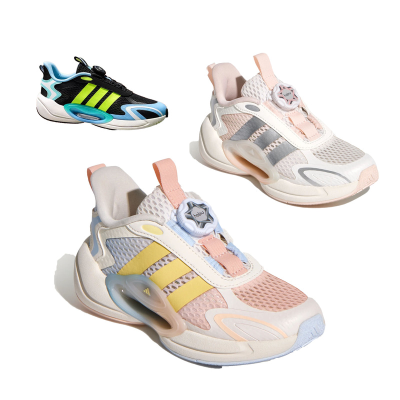 Adidas 26 Summer Breathable Large Mesh Knob Casual Sports Running Shoes for Boys and Girls La2371La4990 Adidas 26 Summer Breathable Large Mesh Knob Casual Sports Running Shoes for Boys and Girls La2371La4990