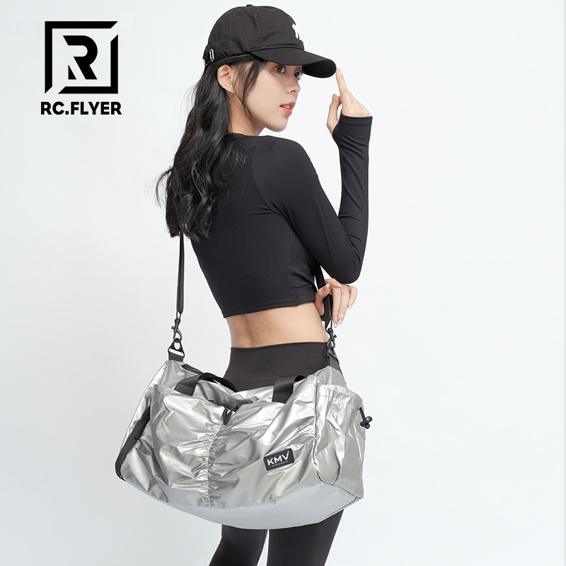 American Royce Flyer net red sports fitness bag women's small dry wet separation travel tote bag swimming yoga bag