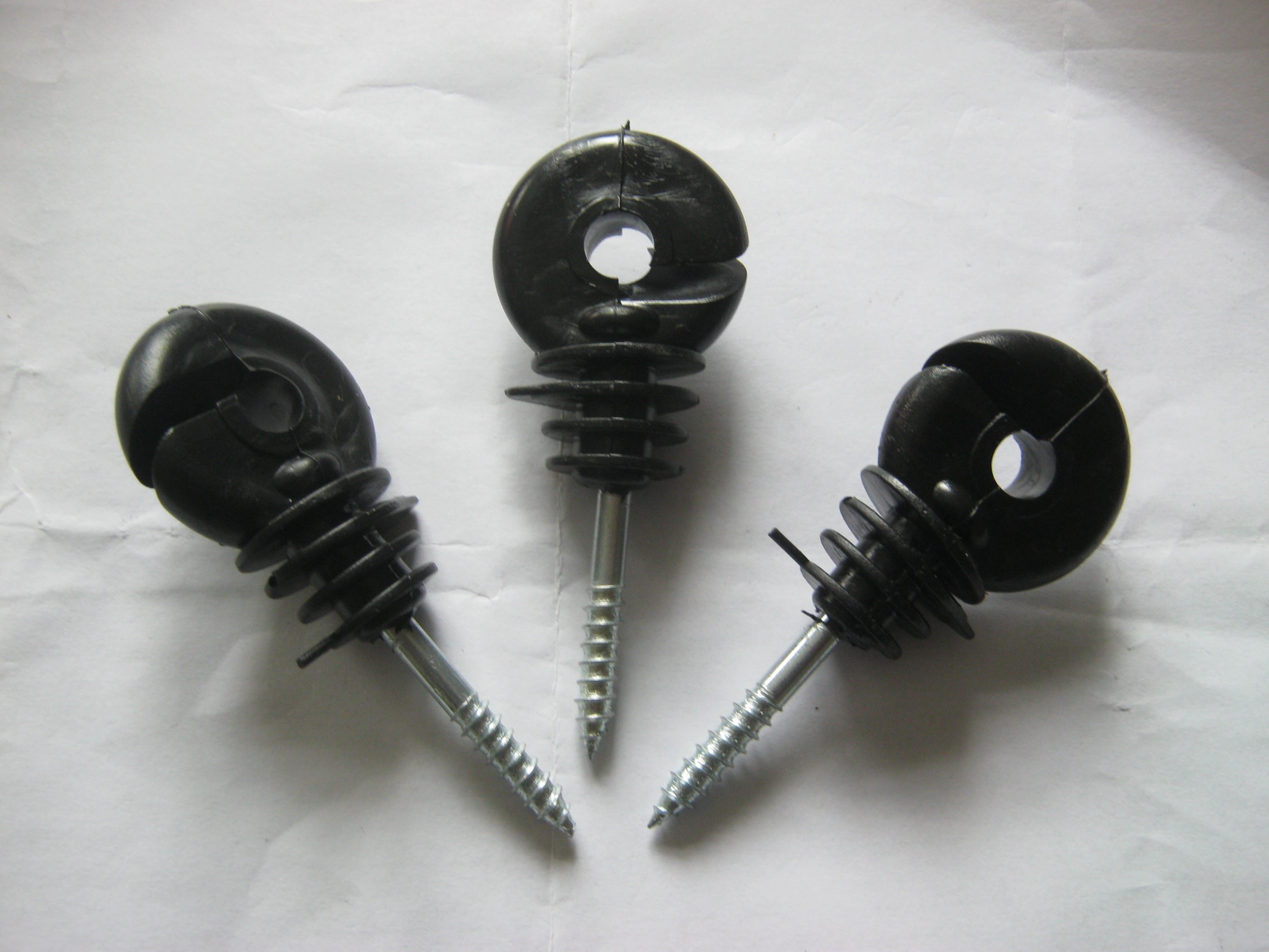 Insulator 6 thick nail heads flattened never rotating shaft self-tapping 100 packs more than 200 to send a sleeve