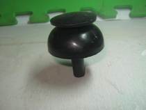 Thickened plastic insulation cap black mushroom cap rainproof cap wire invincible net inner diameter 6M 8m 100 or more