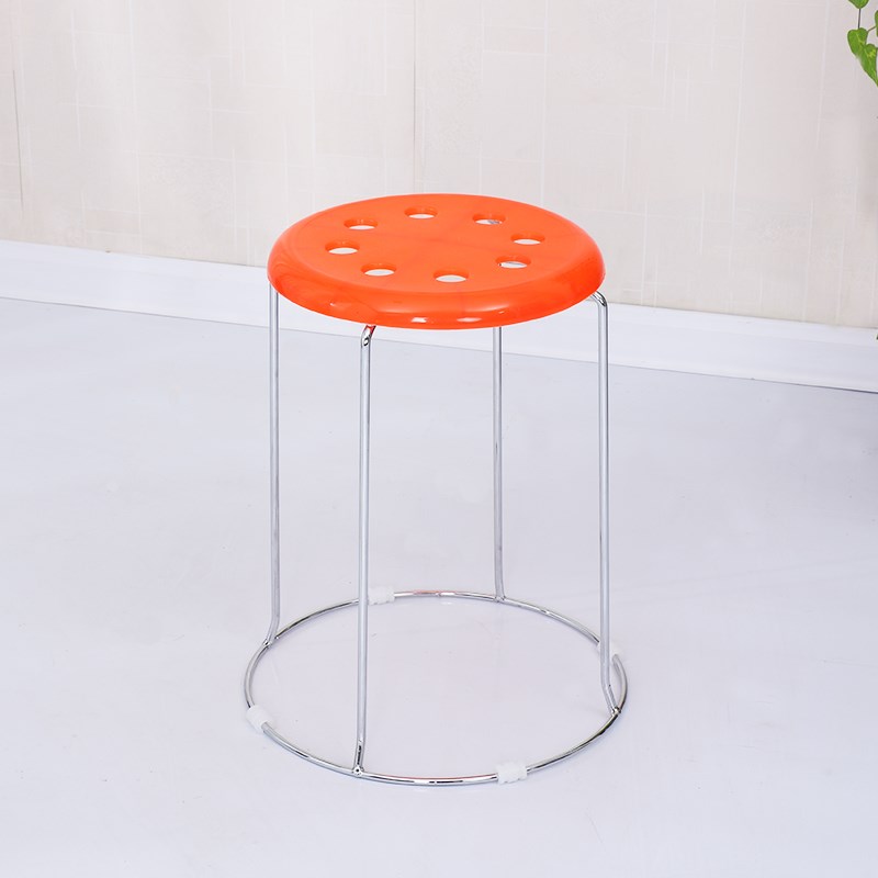 Eight-hole stool surface Stool accessories Chair surface Plastic stool surface Plastic cover Bench surface thickened plastic stool surface steel stool