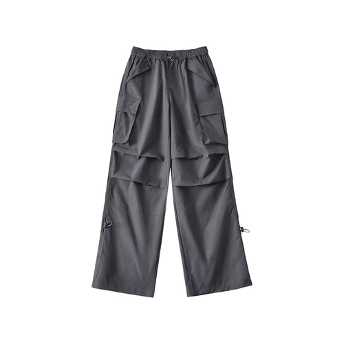 Быстросохнущие осенние штаны, свободный прямой крой