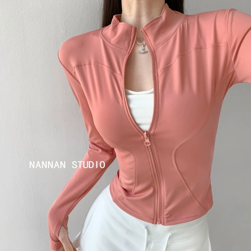 Дышащая трехмерная одежда для йоги, корсет, лонгслив, куртка, облегающий крой, в обтяжку