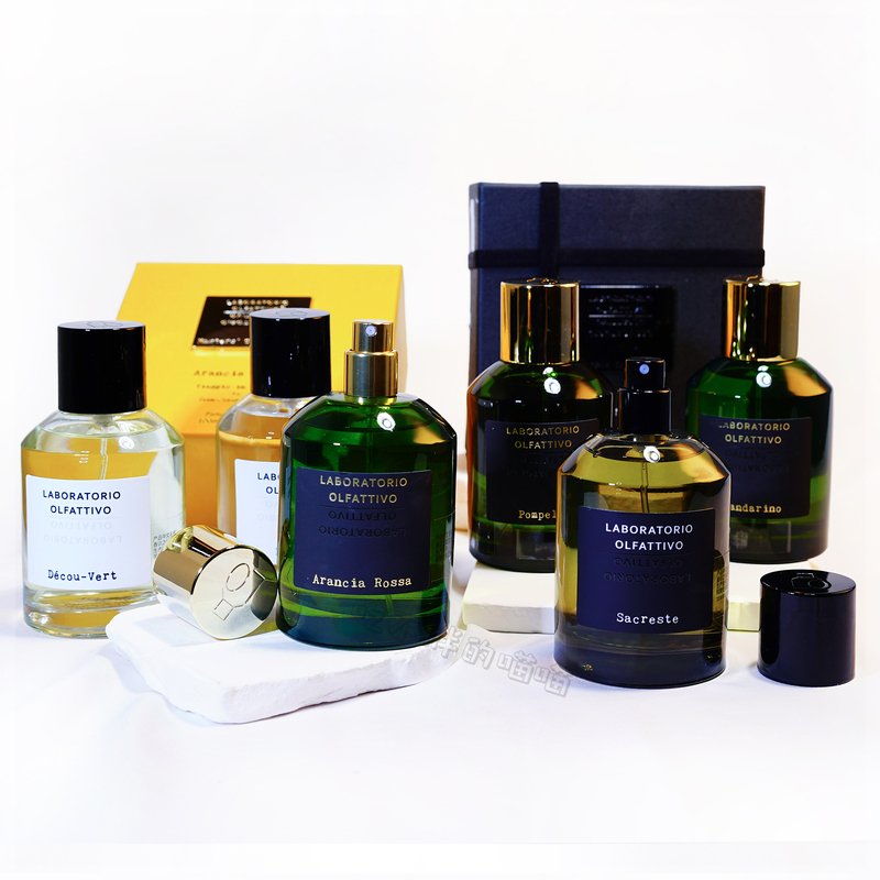 Smell Laboratory City of Fragrance Black Gold Cedar Blood Orange Citrus Grapefruit Missing You Thousand Trees Growing Edp Perfume