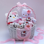 Hello kitty sơ sinh quần áo trẻ em cotton hộp quà tặng trăng tròn trăm ngày tuổi cô gái quà tặng