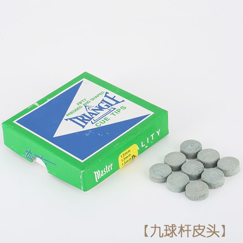 {Cai Nuo Billiards} Billiards Triangle Skin Head Skin Head Club Head Gun Head Triangle Club Billiards 13mm