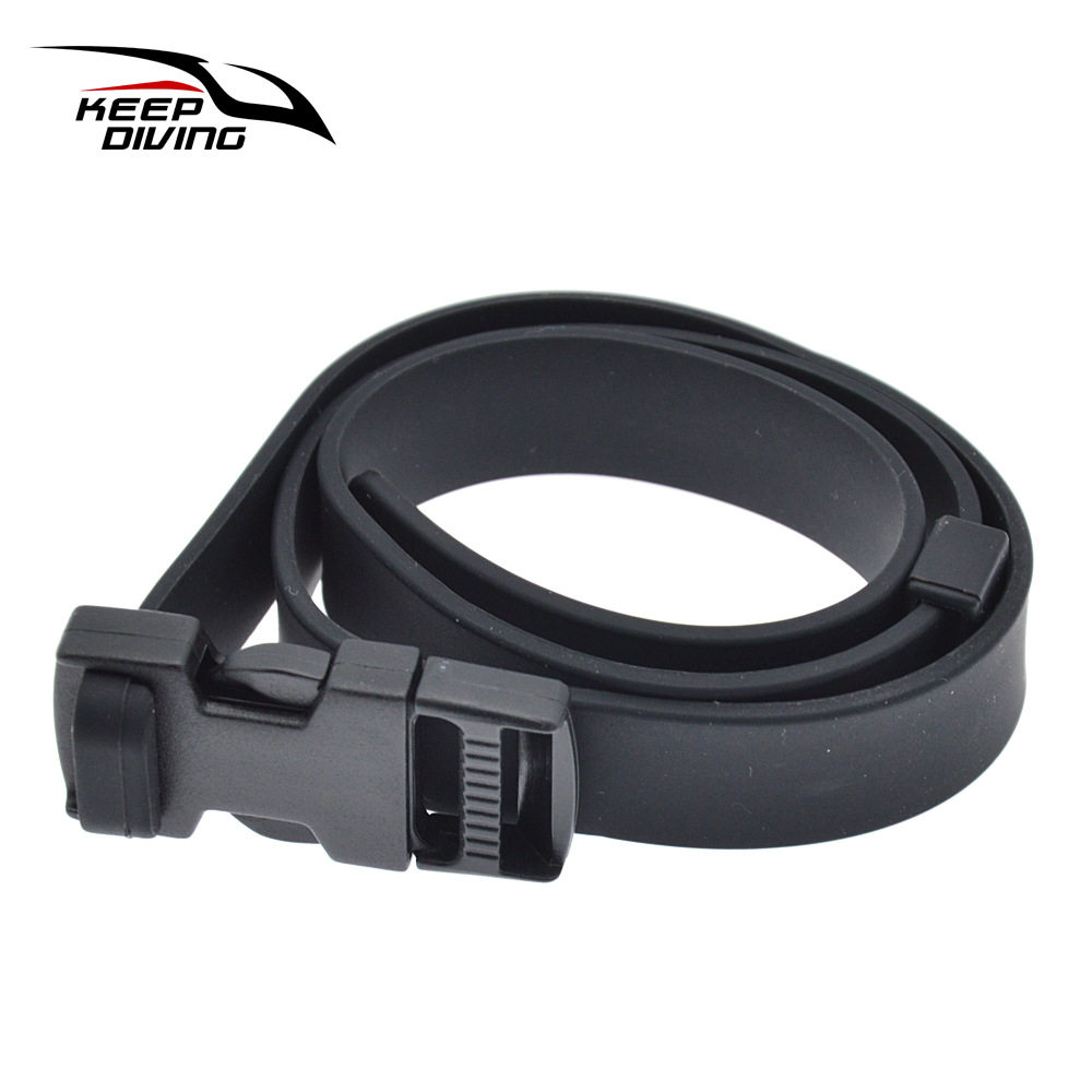 Diving special knife tied leg with thickened rubber strap Rescue for raw cutting rope knife knife with cutter replaceable strap