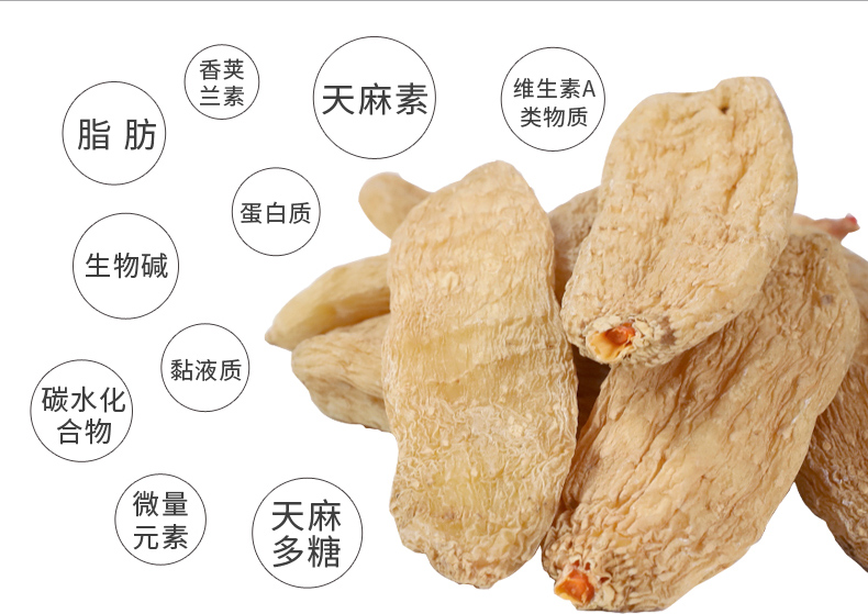 十二密码 云南昭通天麻粉 250g 图5