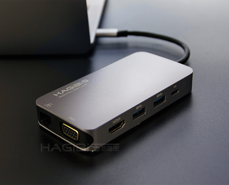 Type-c to HDMI vga chuyển đổi USB Apple MacBook máy tính Mac Pro adapter docking station Thunderbolt 3 Huawei P20 adapter phụ kiện máy tính xách tay macpro mở rộng dock