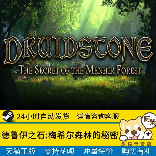 ПК подлинный паровой игру Друидстоун: Секрет леса Менхир